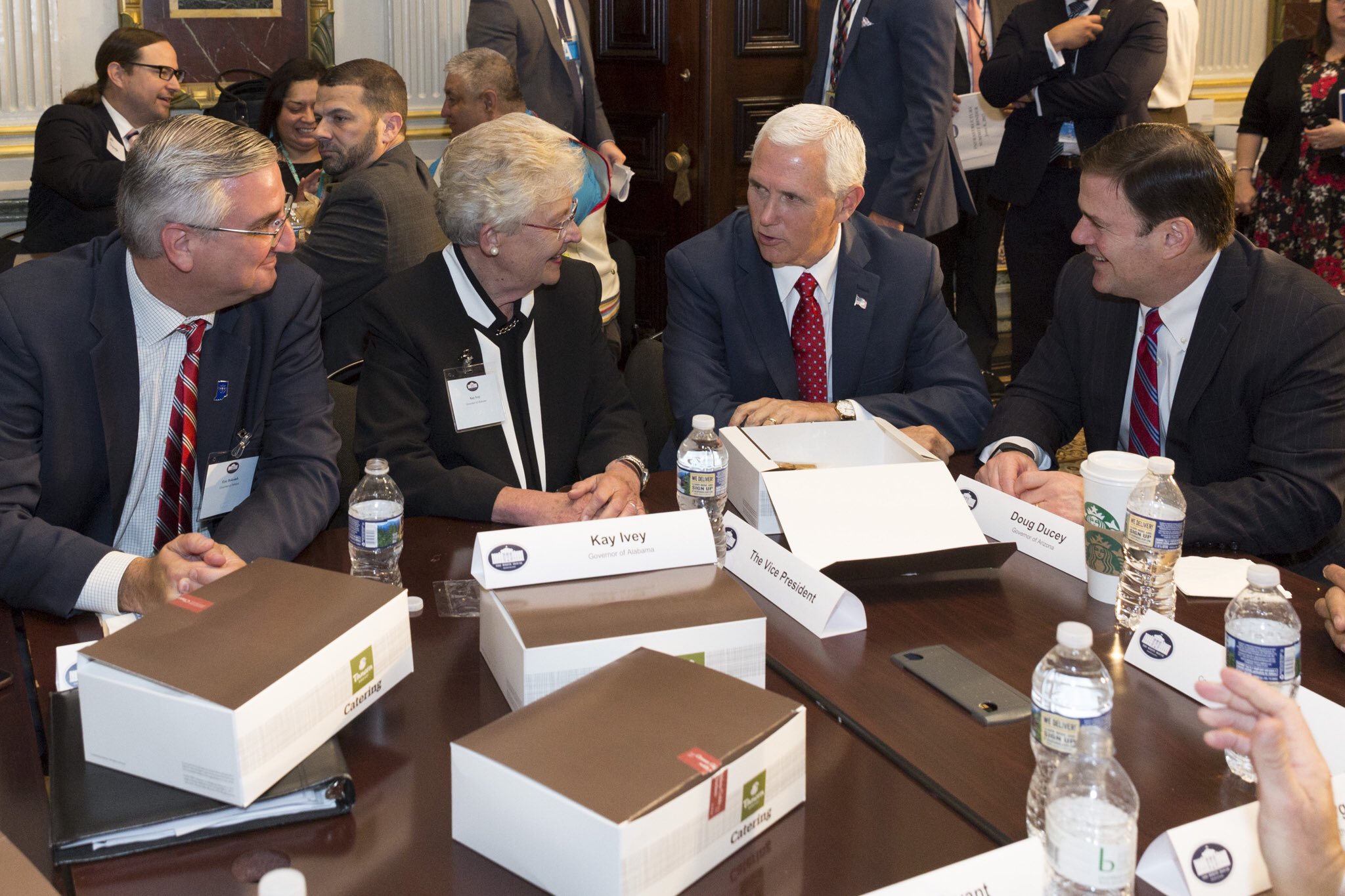 Governor Ivey Visits Washington, DC, Attends Infrastructure Meeting Hosted by President Trump