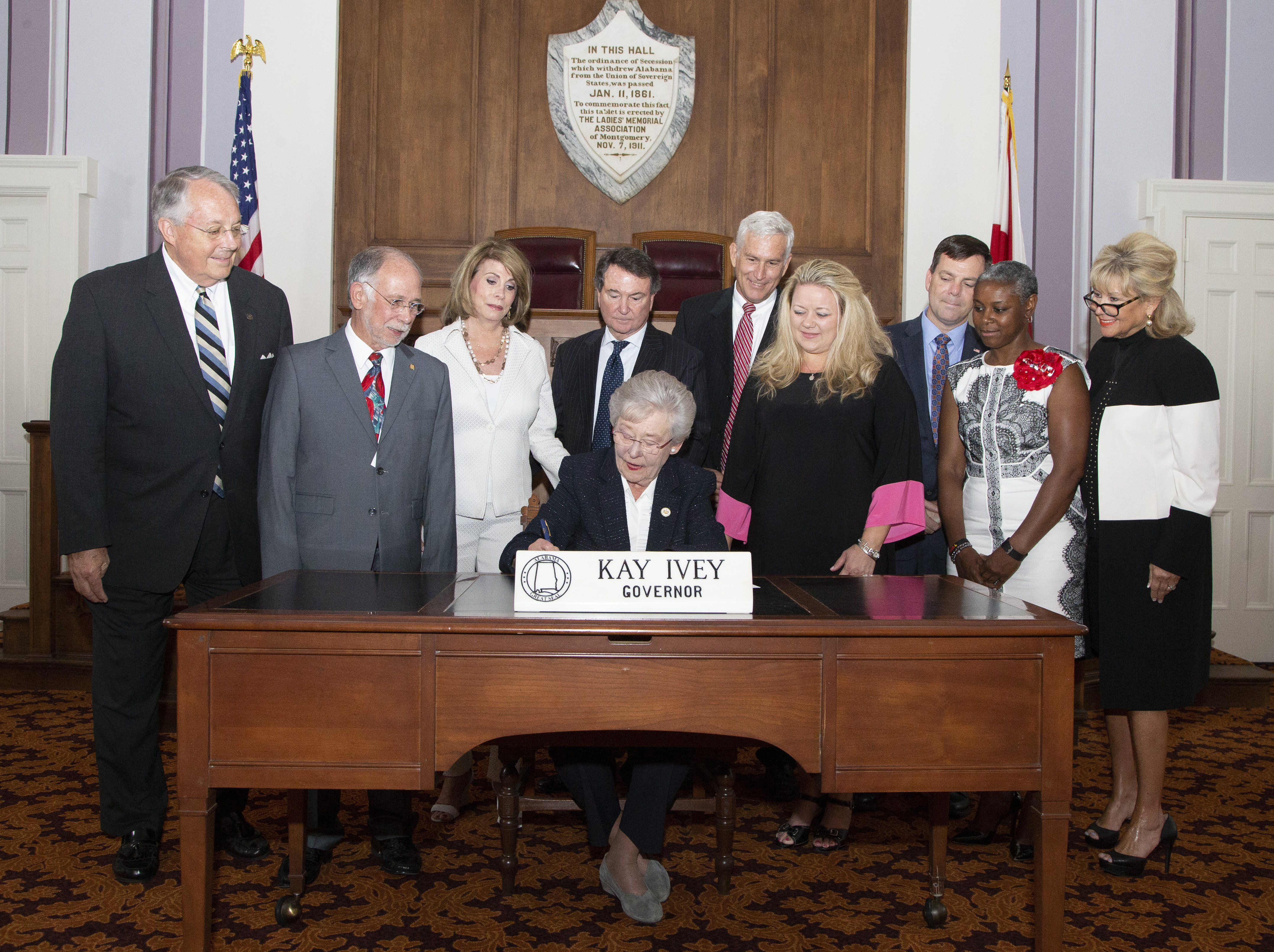 Governor Ivey Signs Five Bills into Law Supporting Military, Veterans, and Their Families