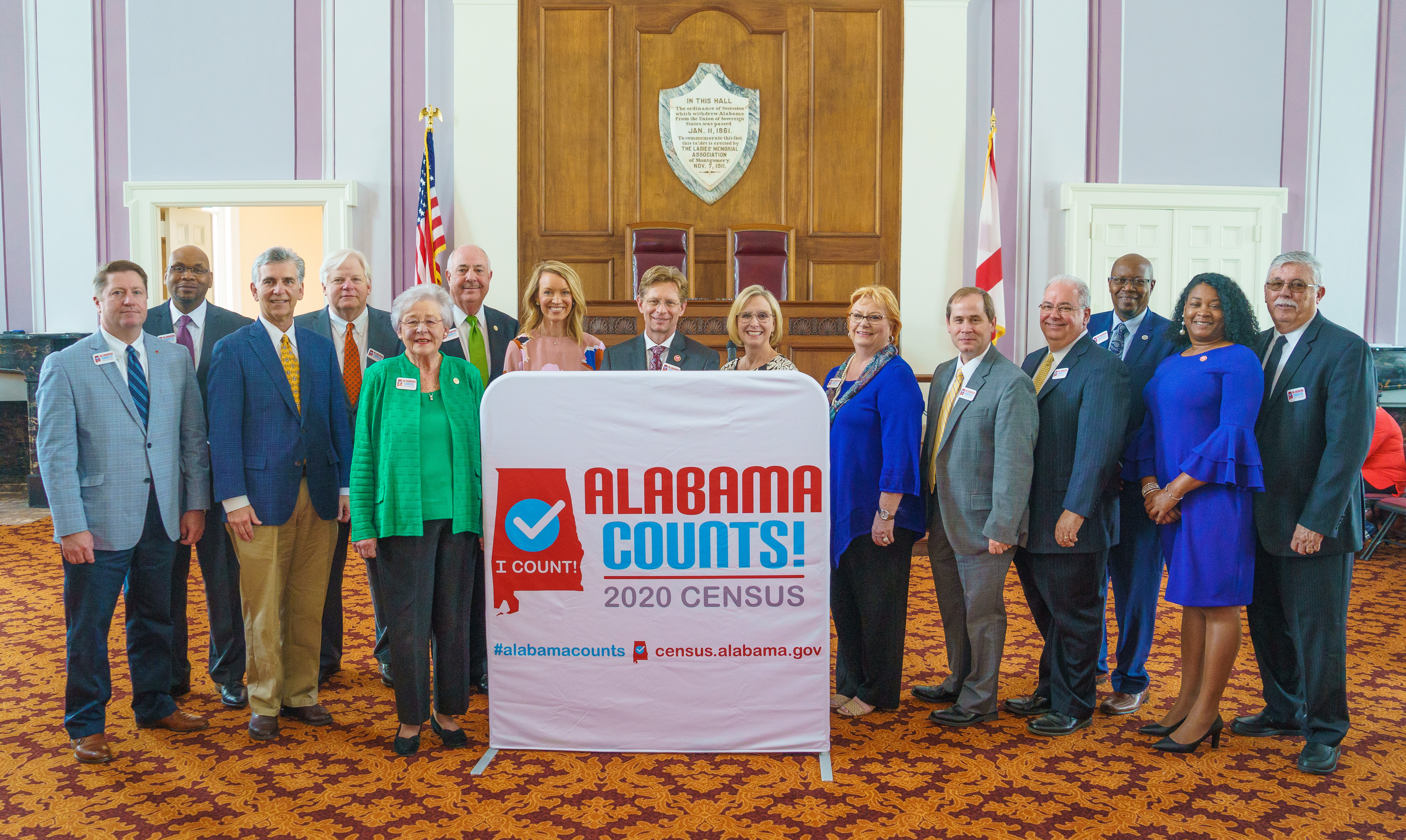 Governor Ivey Kicks Off Year-Long Alabama Counts 2020 Census Initiative