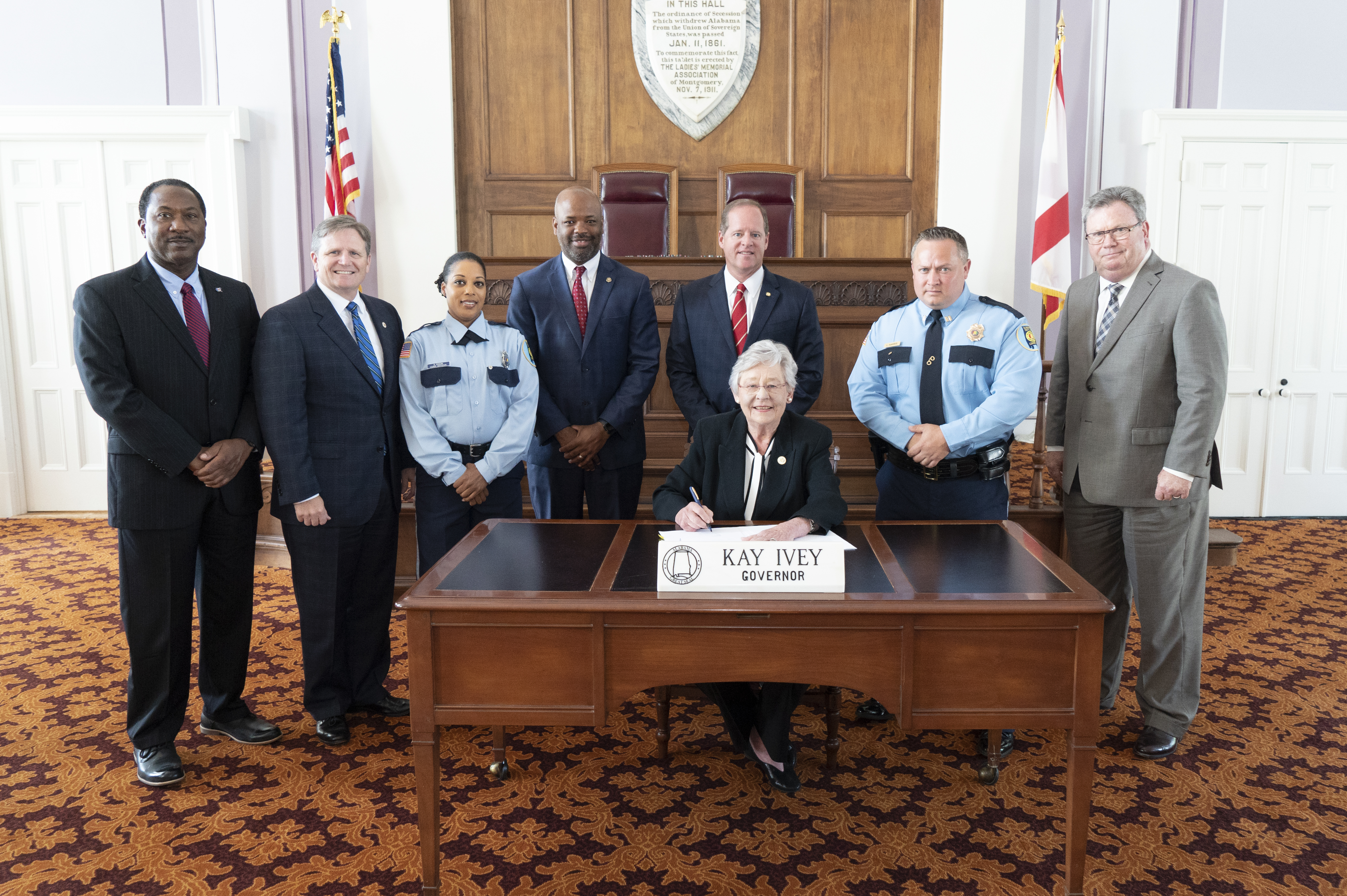 Governor Ivey Signs Bill Increasing Pay and Expanding Incentives for Corrections Employees