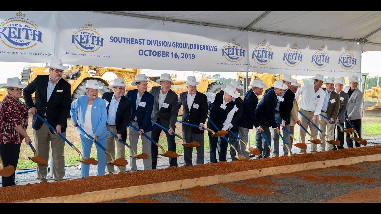 Governor Ivey Joins Ben E. Keith Foods for Groundbreaking Ceremony