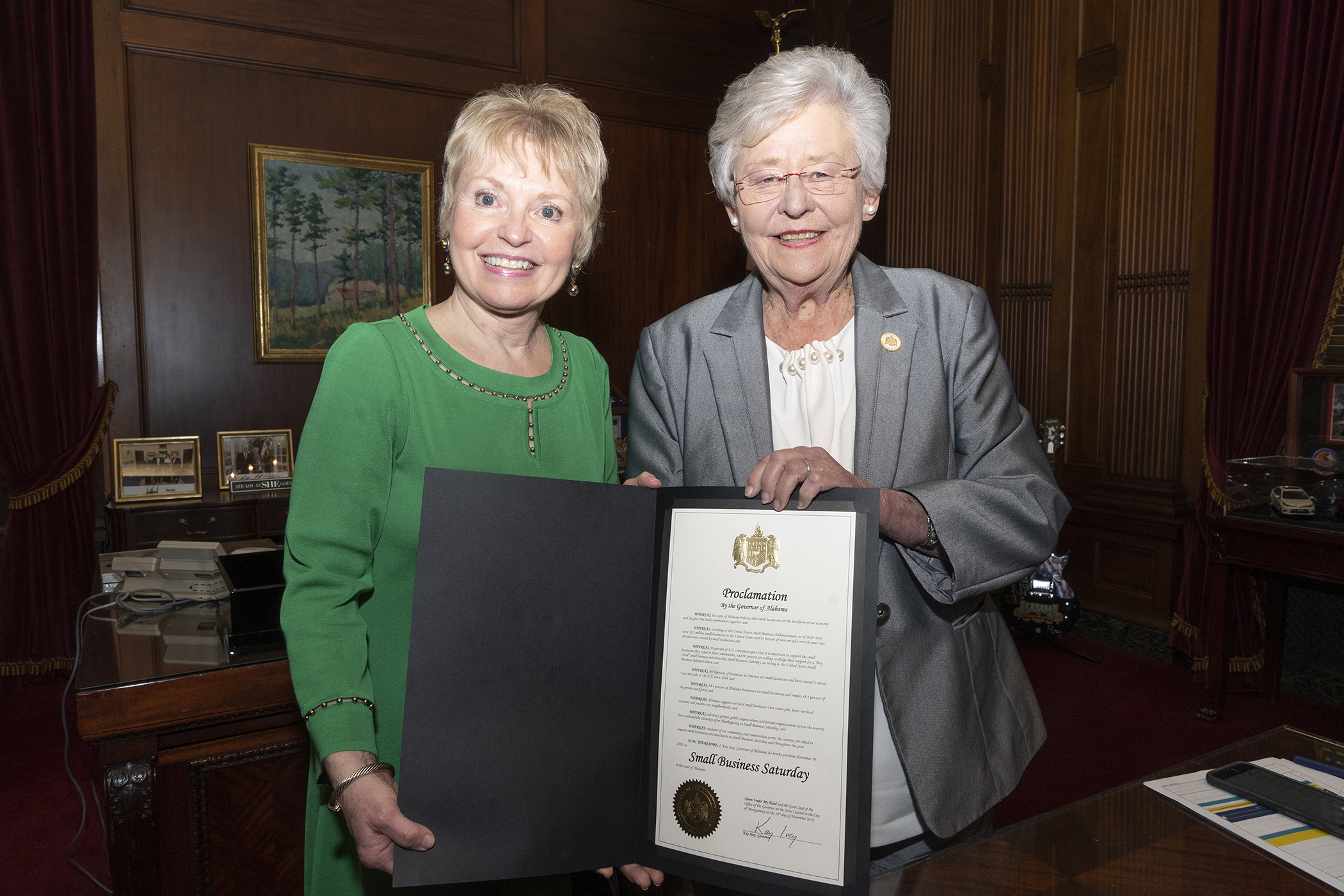 Governor Ivey Proclaims Small Business Saturday