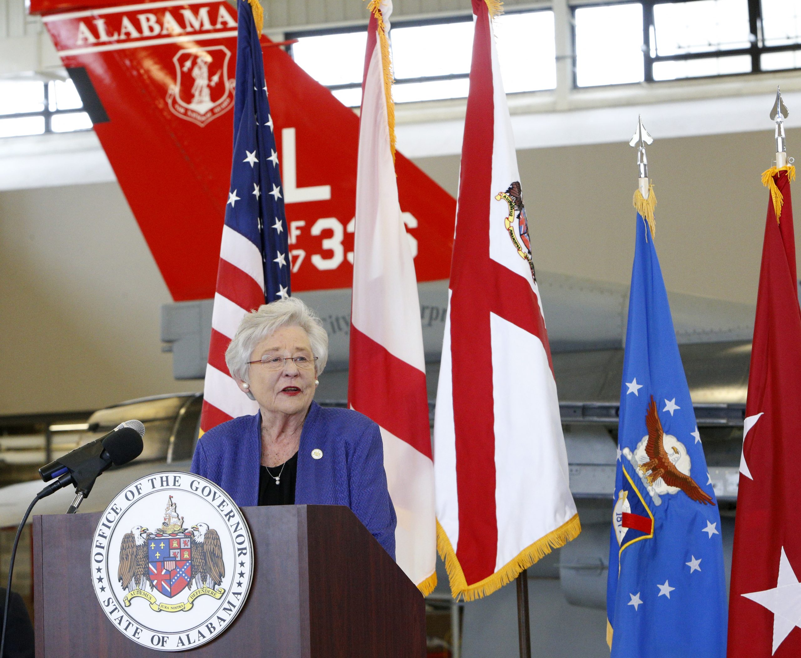Governor Ivey Announces 187th Fighter Wing Officially Selected as Location for F-35s