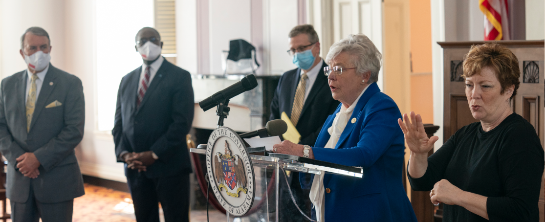 Governor Ivey Issues Safer at Home Order