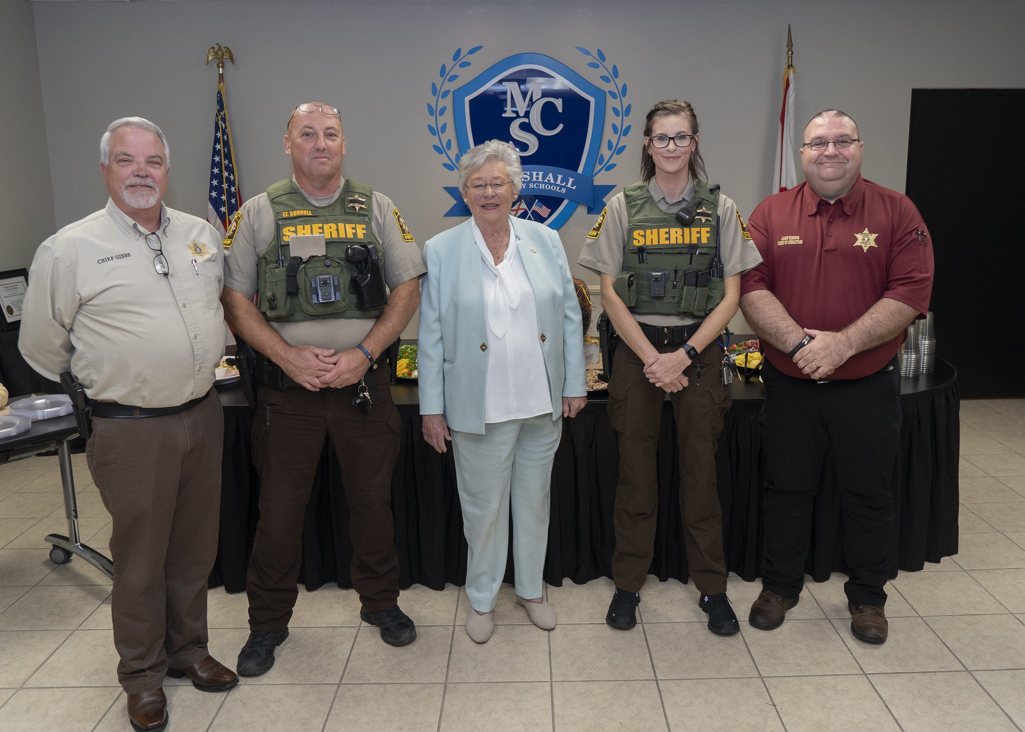 Governor Ivey Awards Equipment Grants to Five Local Law Enforcement Agencies