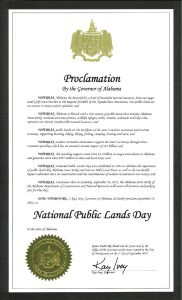 National Public Lands Day - Office of the Governor of Alabama