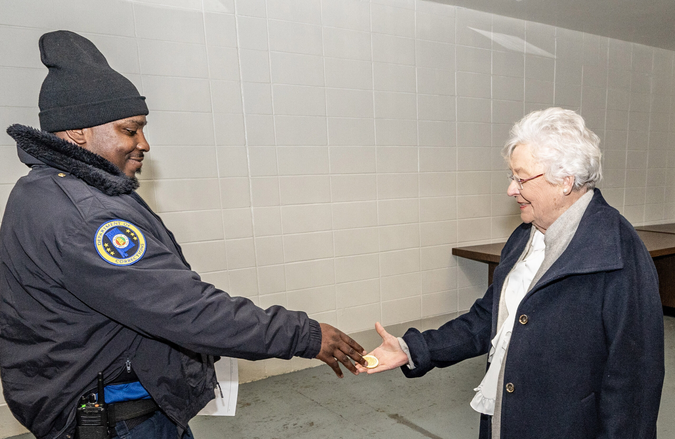 Governor Ivey Shows Gratitude for Corrections Officers, Makes Surprise Visit to Two Facilities