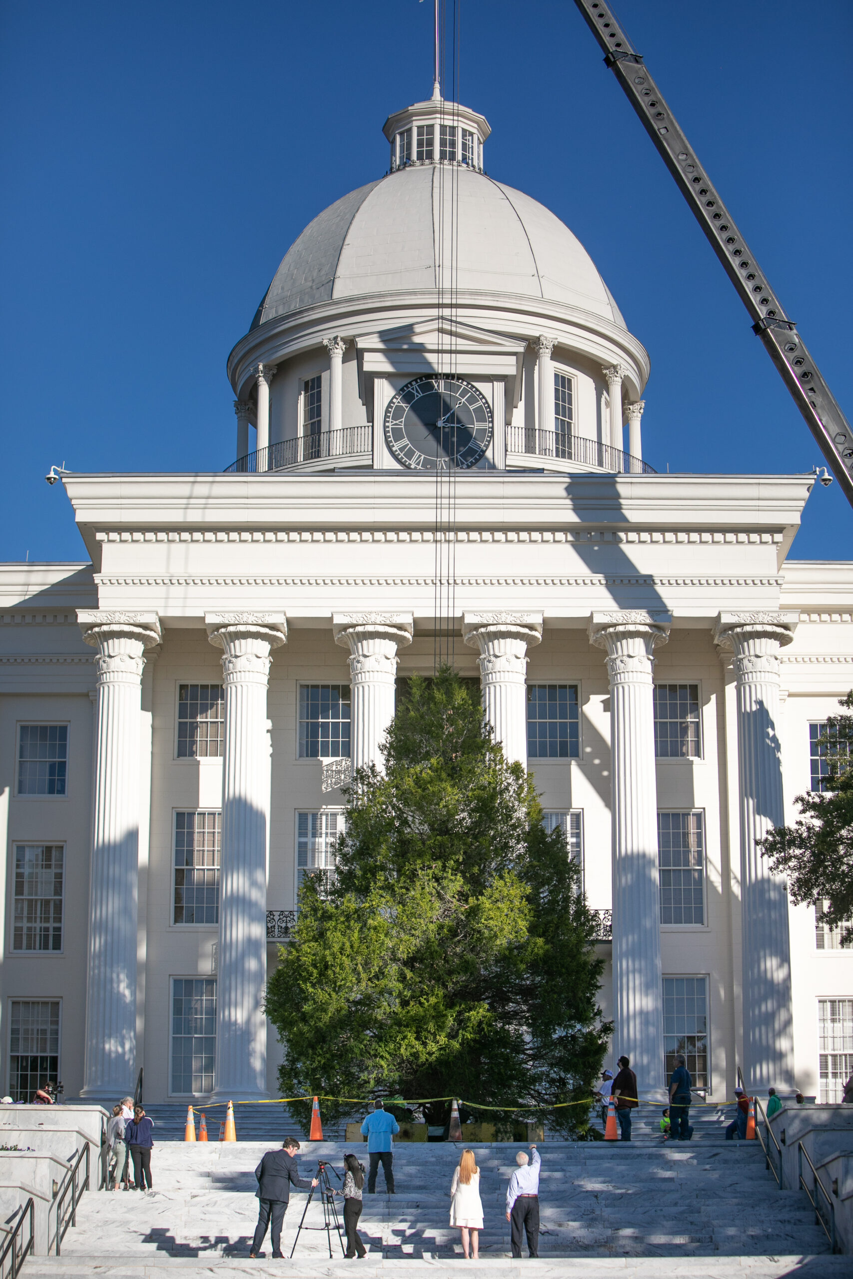 Alabama Capitol Christmas Tree Lighting Ceremony