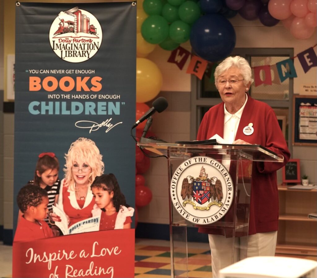 Governor Ivey Kicks Off Statewide Expansion Of Dolly Partons Imagination Library Office Of 