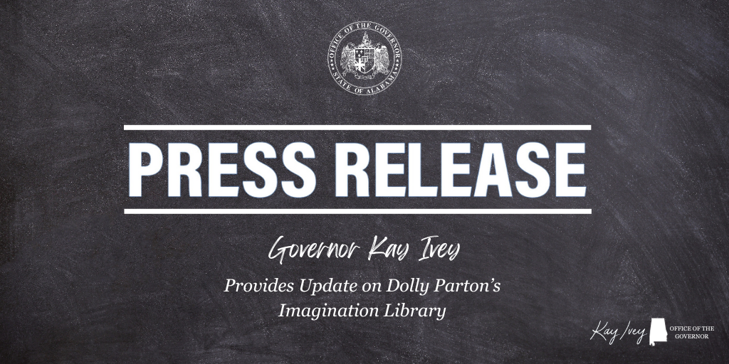 Governor Ivey Provides Update on Dolly Parton’s Imagination Library