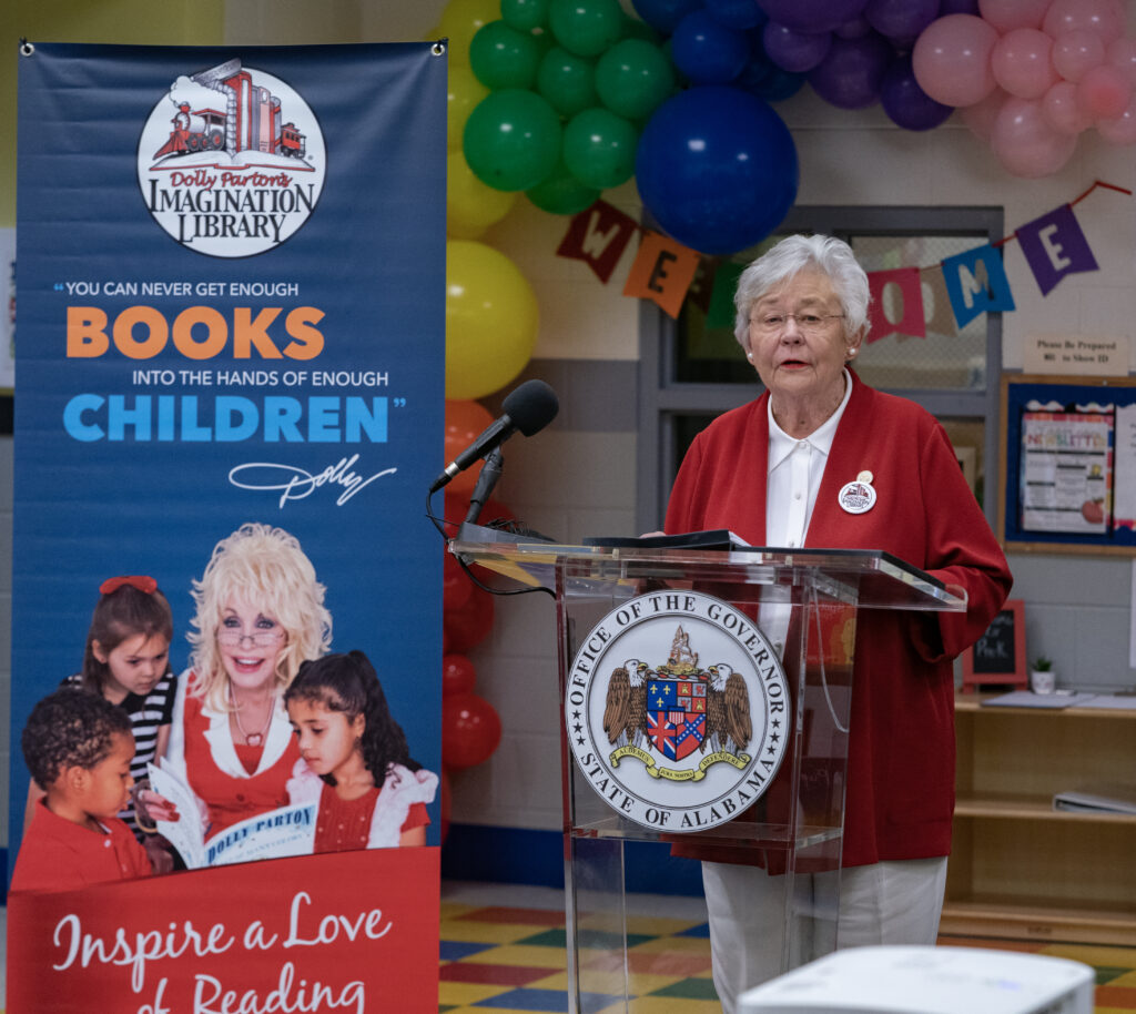 Governor Kay Ivey Dolly Parton Imagination Library Official Launch ...