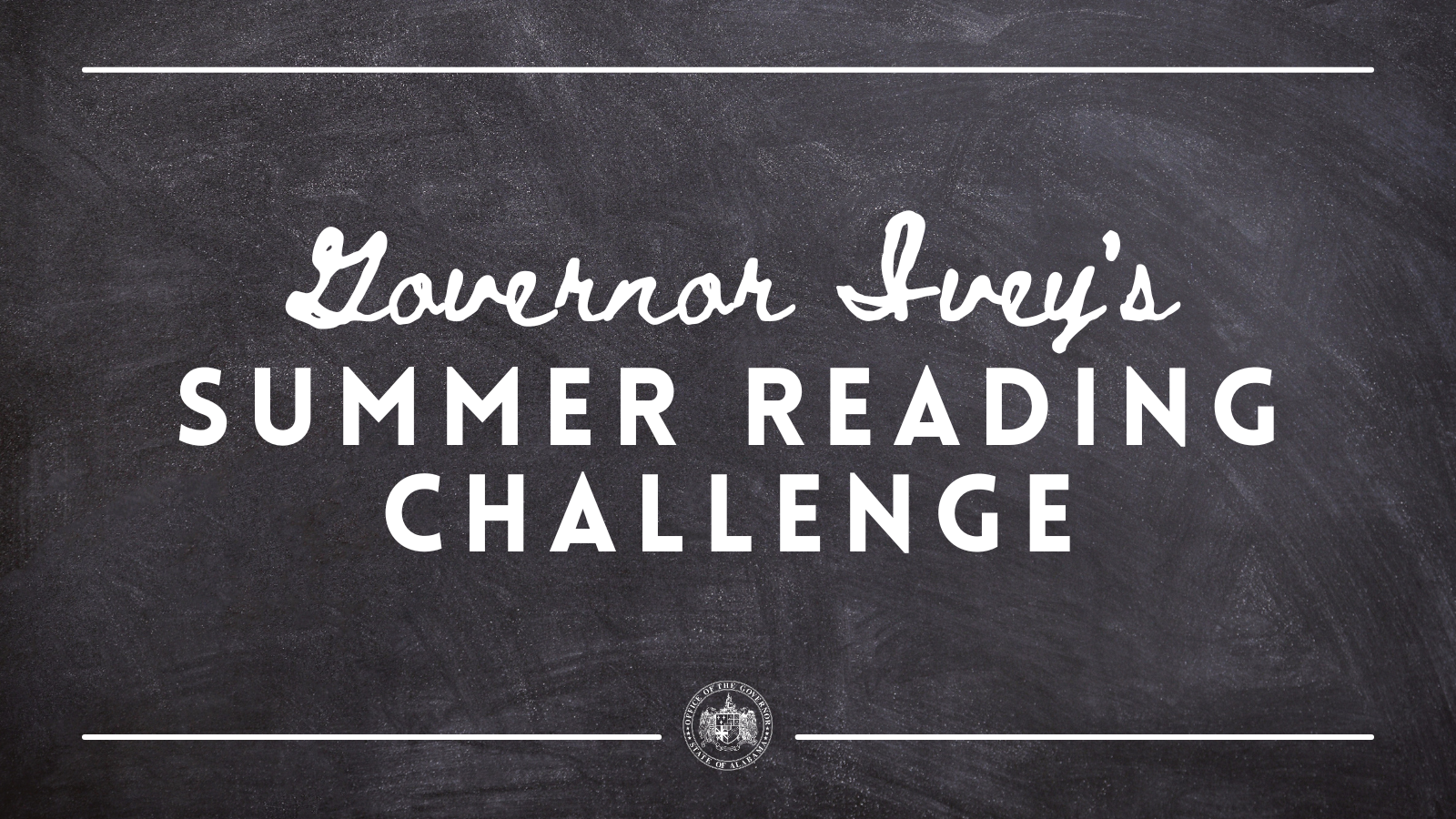 Governor Ivey Invites Alabama Students to Join for Her Summer Reading Challenge
