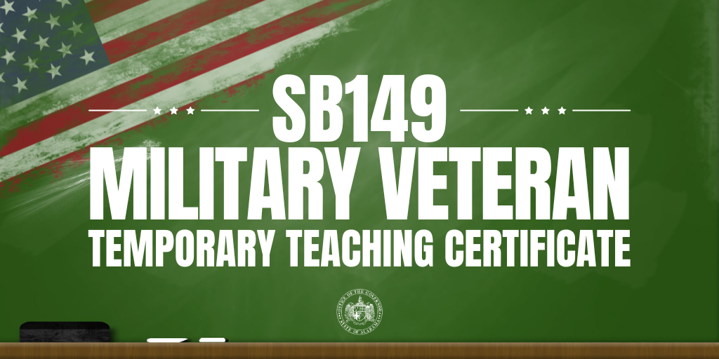 Governor Ivey Makes Push to Create Pathway for More Veterans to Teach in Alabama Classrooms