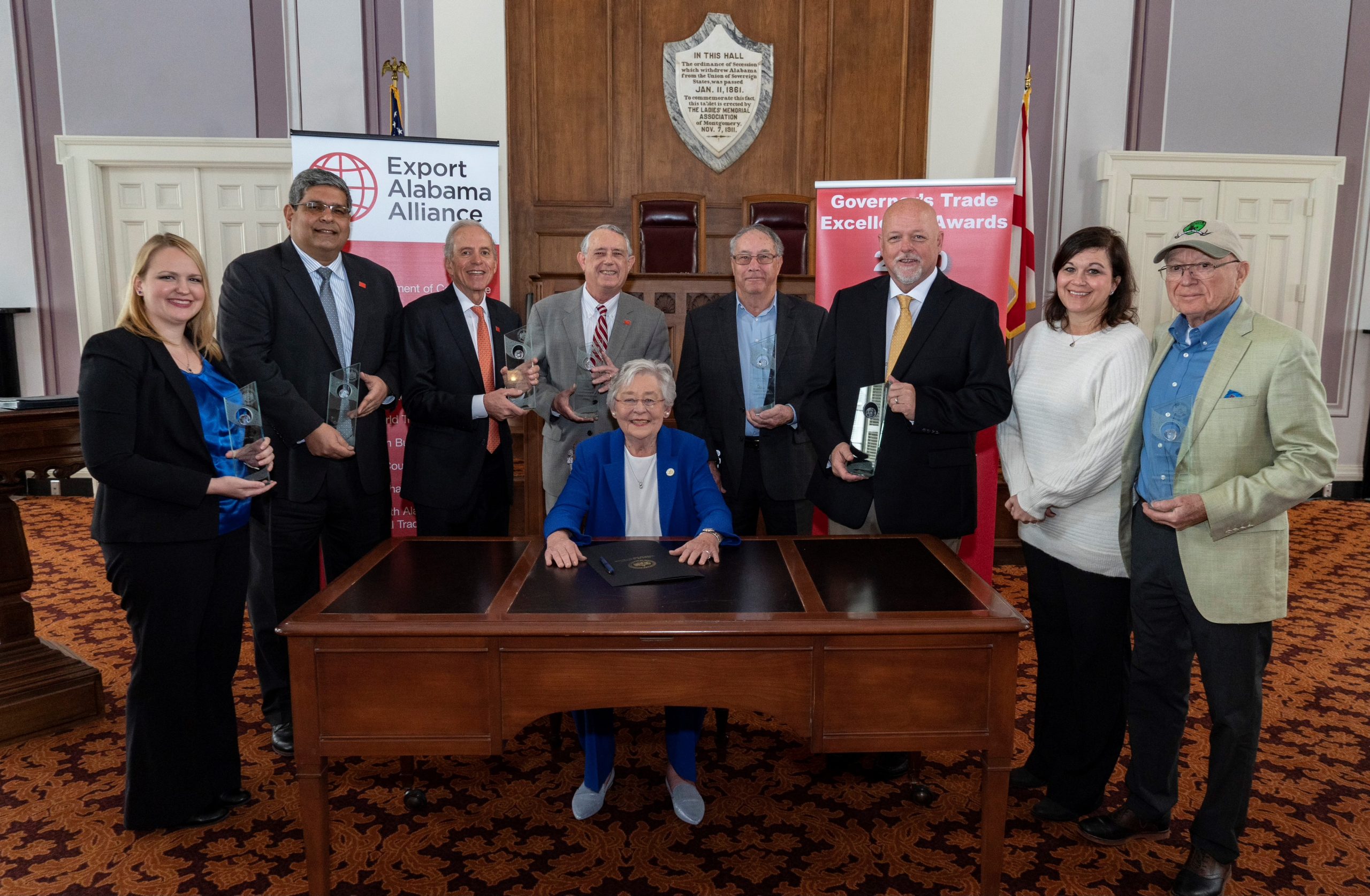 Governor Ivey Honors Seven Alabama Companies for Their Exporting Success