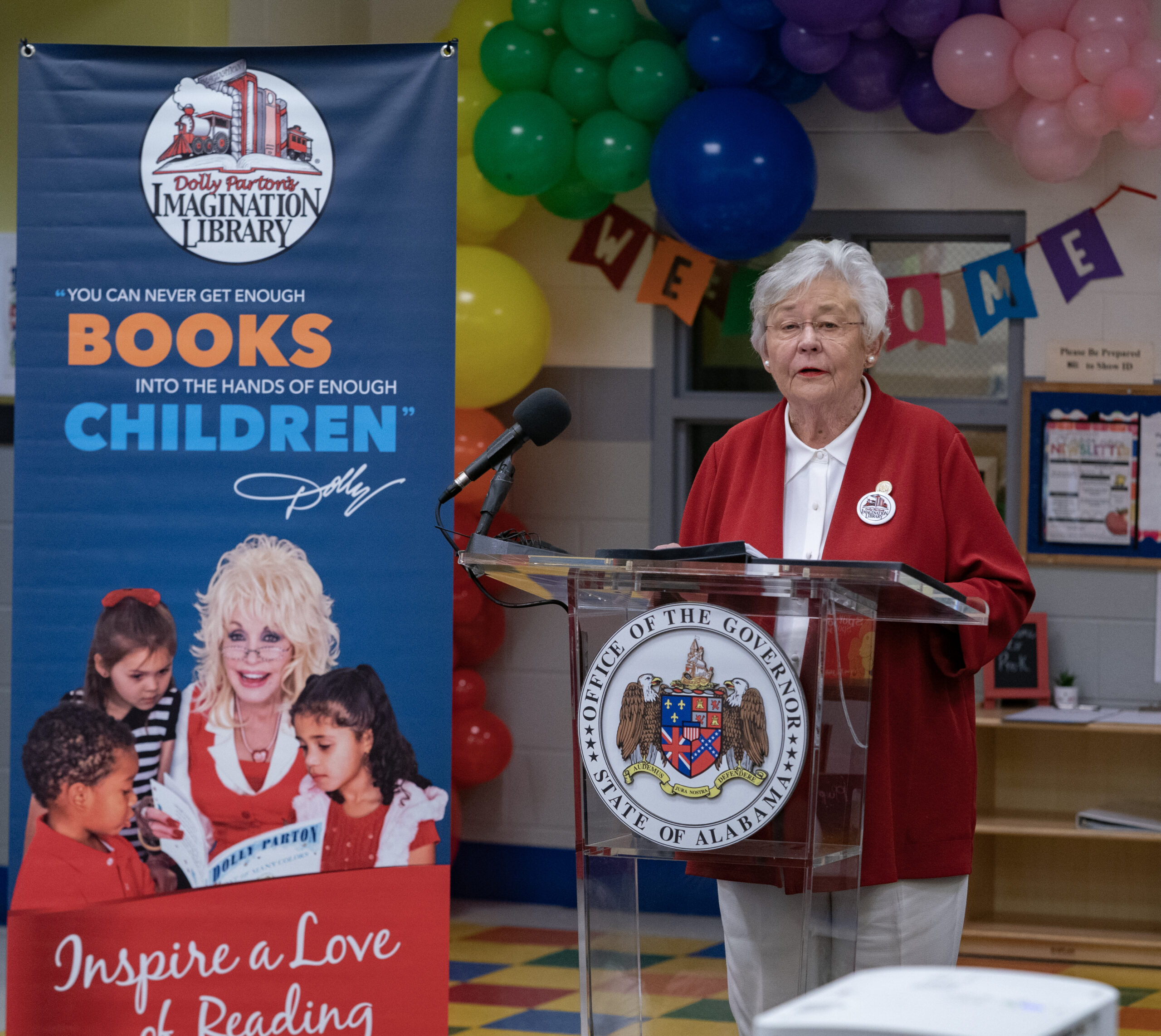 Governor Ivey Marks Literacy Milestone as Alabama Reaches 2 Million Books Mailed Through Dolly Parton’s Imagination Library
