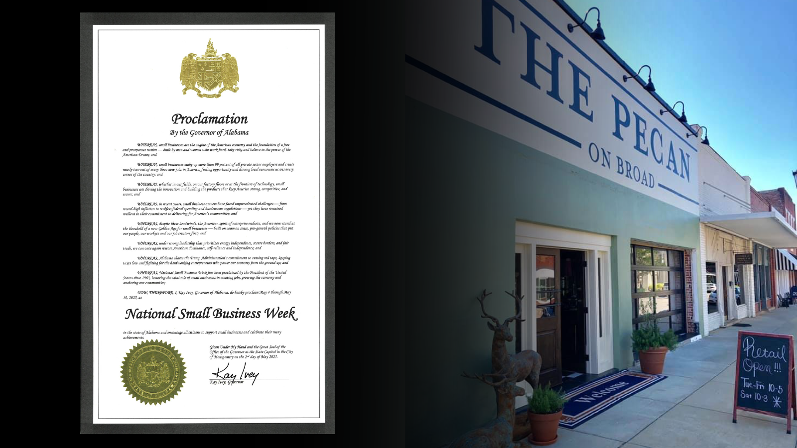 Governor Ivey Proclaims May 4 Through 11 as National Small Business Week in Alabama
